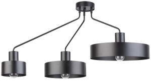 JUMBO 3 CZARNY plafon stal lakierowana Sigma lighting