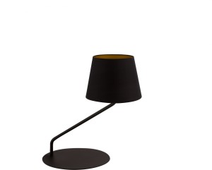 LIZBONA lampka biurkowa czarny miedziany stal lakierowana Sigma lighting
