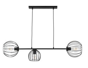 MADAM 3 czarny lampa wisząca stal lakierowana Sigma lighting