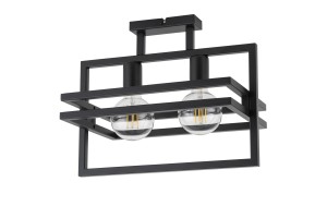 MERCI 2 plafon czarny stal lakierowana Sigma lighting