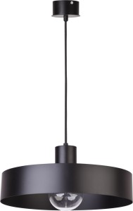 RIF 1 L lampa wisząca CZARNY stal lakierowana Sigma lighting