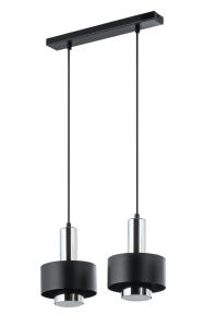 RIF LUX 2 czarny/srebrny stal lakierowana, nikiel Sigma lighting