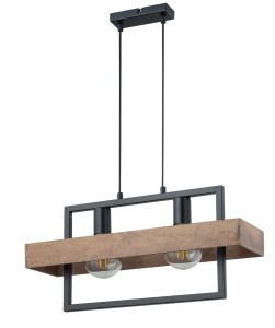 ROBIN 2 lampa wisząca stal lakierowana, sklejka Sigma lighting