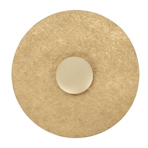 SOLE kinkiet M złoty stal lakierowana, kompozyt minerlany Sigma lighting