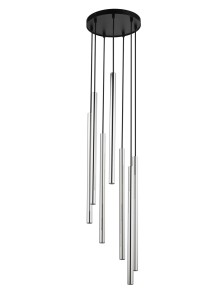 SOPEL LUX 7 KOŁO czarny/srebrny stal lakierowana Sigma lighting