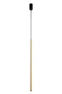 SOPEL LUX 1 długi czarny/złoty stal lakierowana Sigma lighting