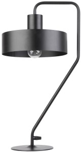 Lampka biurkowa VASCO CZARNY stal lakierowana Sigma lighting