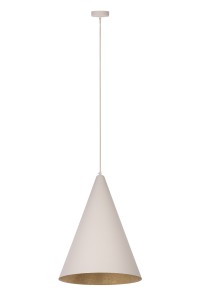 Vesuvio beżowy/złoty S kompozyt minelany, stal lakierowana Sigma lighting