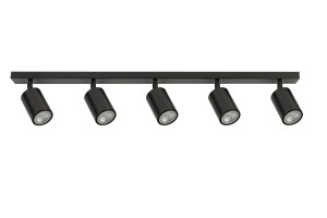 ZOOM 5 czarny plafon/spot stal lakierowana  Sigma lighting