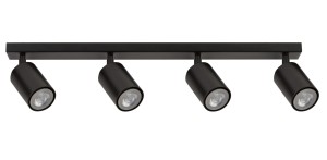 ZOOM 4 czarny plafon/spot stal lakierowana  Sigma lighting
