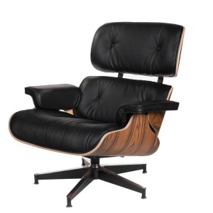 Fernity Fotel Vip czarny/rosewood/standard base