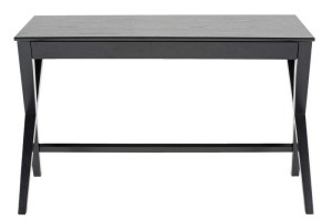 Fernity Biurko Writex Black z szufladą, MDF, 1,5 cm blatu