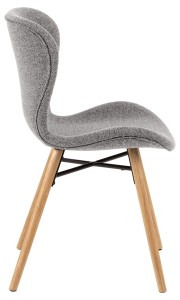 Fernity Krzesło Batilda szare Monza grey 120