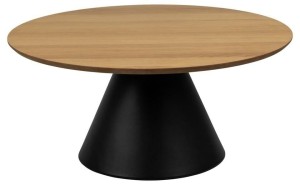 Fernity Stolik Soli 85 cm dąb/czarny
