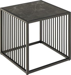Fernity Stolik kawowy Strington 40x40cm marmur  czarny