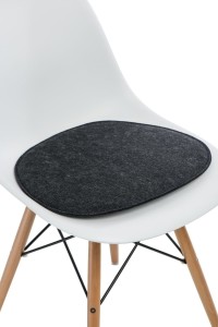 Fernity Poduszka na krzesło Side Chair szara c.