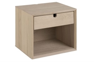 Fernity Szafka nocna Century z MDF fornirowana dębem