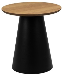 Fernity Stolik Soli 45 cm dąb/czarny