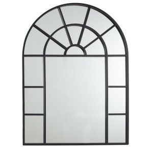 Fernity Lustro ścienne Okiennica czarne 65x84 cm