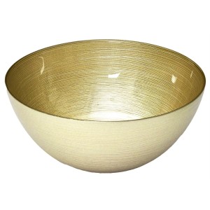 Fernity Miska Dore 28cm złota ze szkła
