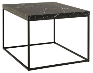 Fernity Stolik Barossa 60x60cm czarny marmur