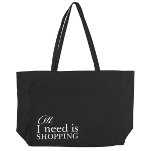Fernity Torba shopper All I Need Is Shopping      czarna