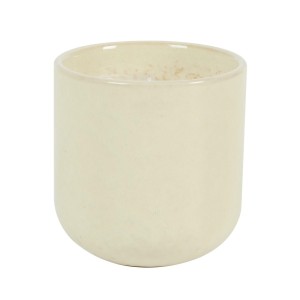 Fernity Świeca Glaze S ceramiczna biała 9 cm