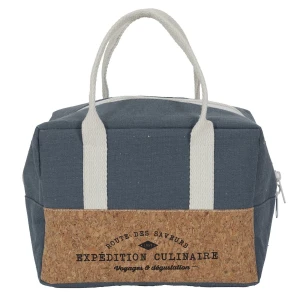 Fernity Torba na lunch Refreshing Cork 3l         niebieska