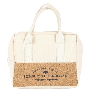 Fernity Torba na lunch Refreshing Cork 3l beżowa