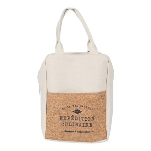 Fernity Torba na lunch Refreshing Cork 5l beżowa