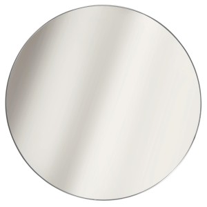 Fernity Lustro Navira srebrne 55 cm z ramą aluminiową