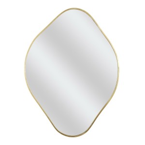 Fernity Lustro Diamond 60 cm złote, metalowa rama do powieszenia