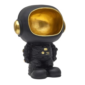 Fernity Figurka Astronauta z funkcją              przechowywania czarna/złota
