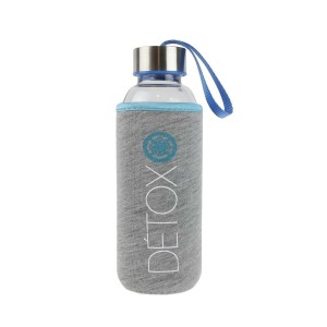 Fernity Butelka z neoprenowym pokrowcem 400ml     niebieska