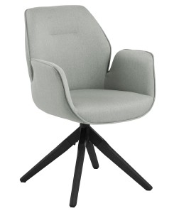 Fernity Krzesło obrotowe Aura light grey /black auto return