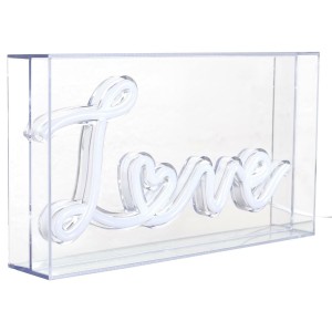 Fernity Lampa LED Love akrylowa 23 cm