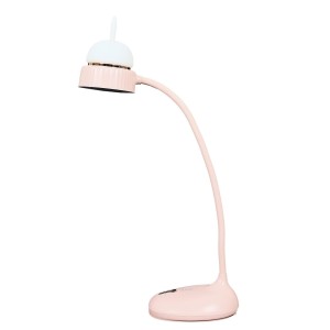 Fernity Lampka na biurko Cat LED różowa z akumulatorkiem