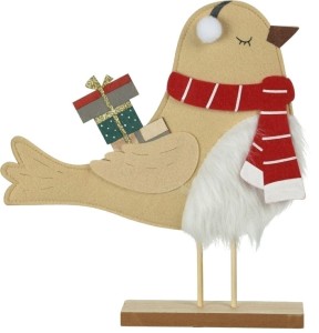 Fernity Figurka Filcowa Sikorka 38cm z prezentem