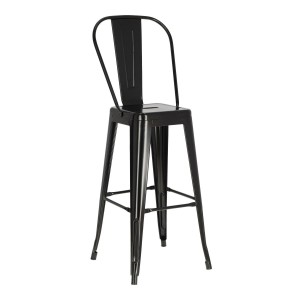 Fernity Hoker Paris Back 75cm czarny insp.Tolix