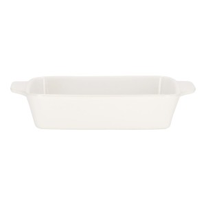 Fernity Naczynie do zapiekania Mazzoni 31cm       białe z rączkami