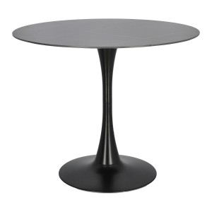 Fernity Stół Simplet Skinny Premium Stone Black 90cm