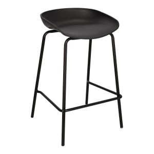 Fernity Stołek barowy Grego czarny 65 cm