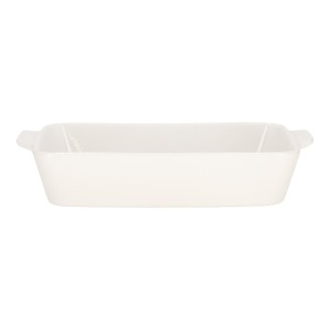 Fernity Naczynie do zapiekania Mazzoni 37cm       białe z rączkami