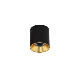 Italux Altisma  Lampa natynkowa CLN-6677-75-BL-GD-3K Czarny mat