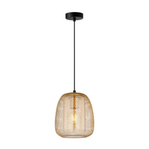 Italux Amiria  Lampa wisząca PND-28612-GD-AMB Złoty