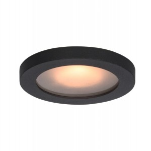 Italux Antar  Lampa wpuszczana sufitowa DL-26385-GU10-BK Czarny piaskowany