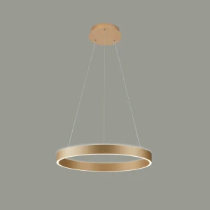Italux Lampa wisząca PND-56215D-060RPC-GD-3KS4K-TRDIMM Złoty