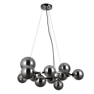 Italux Canello  Lampa wisząca PND-406007-11A-BCR Czarny chrom