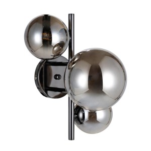 Italux Canello  Kinkiet WL-406007-3A-BCR Czarny chrom