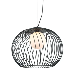 Italux Clarisa  Lampa wisząca MDM-3842-1 BK Czarny